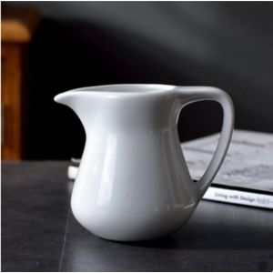100/200Ml Wit Keramiek Mini Melkkan Cafe Koffiezetapparaat Accessoires Coffeeware Afternoon Tea Melk Werper cup