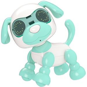 Kid Speelgoed Kind Robot Hond Huisdier Speelgoed Interactieve Smart Kids Robotic Pet Dog Led Ogen Sound Puppy Record Educatief Speelgoed