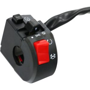 Motolovee 22Mm Motorfiets Switches Motor Claxon Turn Signaal Elektrische Fog Lamp Light Start Stuur Controller Schakelaar