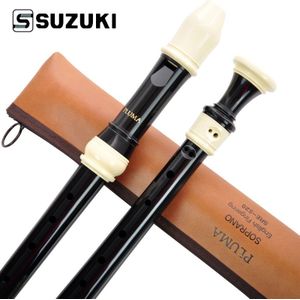 SUZUKI SRE-520 Klarinet Recorder Britse 8 Gaten Sopraanblokfluit Muziek instrument Barokke Professionele