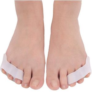 Bunion Shield Gel Pinky Toe Separator Straightener Gel 3 Hole Bunionette Pads