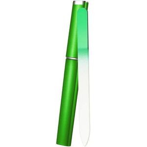 Premium Glas Nagelvijl Met Case, Crystal Nail File, Professionele Salon Manicure Tool Voor Natuurlijke Nagels, Voor Vrouwen Meisjes