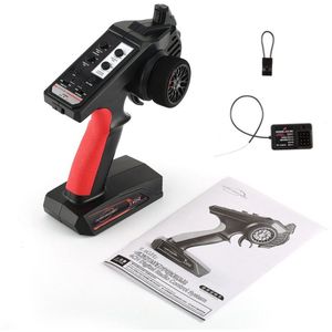 Austar AX6S 2.4G 4CH Zender Radio Afstandsbediening Met AX-6S Ontvanger Voor Q65 MN90 1/10 1/8 TRX4 Axiale SCX10 d90 Rc Auto Boot