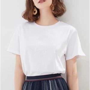 Witte T-shirt Vrouwen Mannen Zomer Korte Mouw Solid Eenvoudige Dames Tshirt Casual Tops Voor Vrouw Koreaanse Basic Paar Shirts