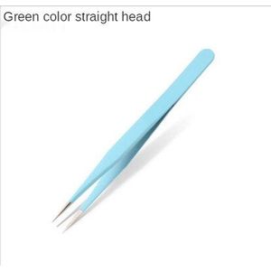 Kleur Pincet Reparatie Tools Industriële Precisie Elleboog Rechte Pincet Reparatie Tools Valse Wimpers Nail Gereedschap