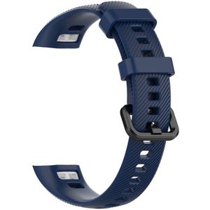 Miiqnus Komende Classic Siliconen Polsband Smart Polsband Vervanging Sport Armband Horloge Band Voor Honor Band 4 / 5