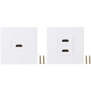 86 Type Muur Panel Socket High Definition Digitale Tv Netwerk Kabel Outlet