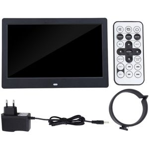 Digitale Fotolijst 10 inch HD TFT-LCD 1024*600 Digitale Fotolijst Wekker MP3 MP4 Movie Player
