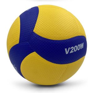 Maat 5 Pu Soft Touch Volleybal Officiële Wedstrijd V200W Volleyballen, Indoor Training Volleybal Ballen