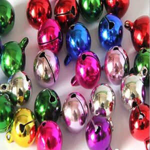 Kleurrijke gemengde bells Voor Thuis Bruiloft DIY Handgemaakte Sieraden Campanula Kerstboom Ornamenten 6/10/14mm wh