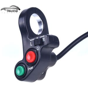 7/8 Inch Motorfiets Scooter Dirt Atv Quad Schakelaar Claxon Turn Signalen Op/Off Hoorn Licht Stuur Fiets Motorfiets Scooter schakelaar