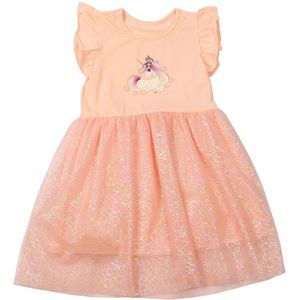 Vliegende Mouw Prinses Jurken Robe Enfant Fille Peuter Meisje Kleding Pluizige Vestidos Eenhoorn Jurk Voor Verjaardag Disfraz Gown kinderen jurken meisjes kleding meisjes jurk