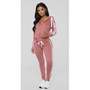 Letters Spliced Casual Vrouwen Suits Lange Mouw Truien En Potlood Broek 2 Delige Set Casual Fitness Outfit