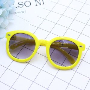 Retro Vintage Kids Oversized Zonnebril UV400 kinderen Spiegel Zon Glas Luxe Shades Baby Jongen Meisje zon