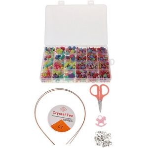 Multi-color Pop Kralen Speelgoed, art Ambachten Sieraden Maken Diy Speelgoed Voor Kinderen Meisjes (Ongeveer 500Pcs)