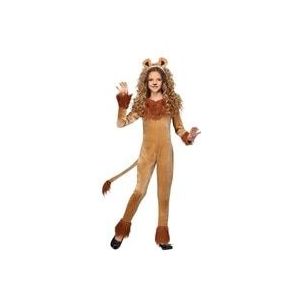 Meisjes Brown Lion Cosplay Kleding Halloween Comfortabele Kids Dieren Kostuum