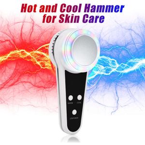 Led Photon Koude Hamer Facial Massager Skin Gezicht Verjonging Lifting Aanscherping Whitening Rimpel Remover Schoonheid Apparaat 53