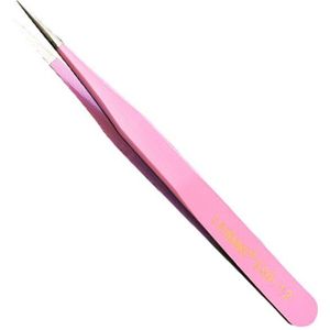 1Pcs Rvs Gebogen Rechte Wenkbrauw Pincet Anti Zuur Nipper Rhinestone Picking Gereedschap Ijzer Sieraden Bead Accessoires
