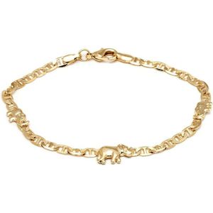 Vintage Gold Kleur Enkelbanden Voor Vrouwen Olifant Hanger Bedels Strand Zomer Enkelblessure Armband Sieraden