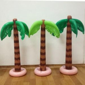 90Cm Opblaasbare Tropische Palm Zwembad Beach Party Decor Speelgoed Outdoor Benodigdheden