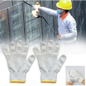 12 Pairs Katoenen Garen Planten Slijtvaste Zware Hand Veiligheid Praktische Outdoor Grillen Machine Wasbaar Tuin Handschoenen