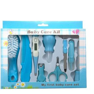 Baby Gezondheidszorg Kit Pasgeboren Kid Care Baby Hygiëne Kit Grooming Set Thermometer Clipper Schaar Kid Toiletartikelen Voor Baby