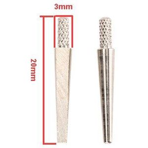 1000 Stuks Dental Laboratorium Enkele Nail Zink Pin Dental Lab Stone Model Werk Diameter 3Mm-3 Lengte Zeer goede