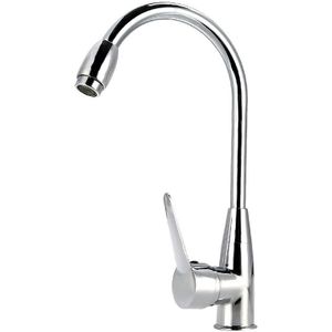 Keuken 360 Graden Draaibare Uitloop Enkele Handgreep Sink Wastafel /Koude Kraan Fonteinkraan Kraan Wastafel Keuken/Bad mixer Water X7T7