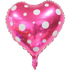 50 stks/partij Liefde Hart Folie Ballonnen Bruiloft Decoratie Ballon valentijnsdag Globos Lucht Ballonnen Bruiloft Leveranciers