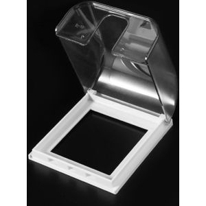 Universele 86 Type Stopcontact Waterdichte Doos Plaat Panel Schakelaar Beschermkap