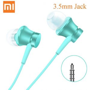 Originele Xiaomi Oortelefoon 3.5Mm In-Ear Wired Hoofdtelefoon Bass Stereo Sport Muziek Headset Met Microfoon Voor Telefoon Xiaomi samsung Huawei