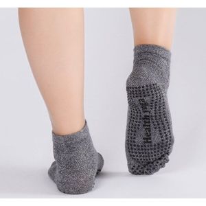 Brothock Fabrikanten Mannen Yoga Sokken Vijf Vingers Sokken Katoen Ademend Antislip 5 Teen Sokken Katoen Yoga Sokken Buitenlandse handel
