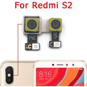 Originele Front En Achter Back Camera Voor Xiaomi Redmi S2 Belangrijkste Facing Frontale Camera Module Flex Kabel Vervangende Onderdelen