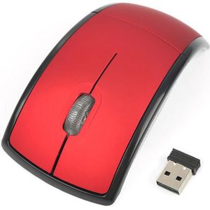 Draadloze Draagbare Kleine Muis 2.4Ghz 1600Dpi Opvouwbare Optische Muis Voor Xiaomi/Lenovo/Asus Kantoor Computer 4 kleur Optioneel