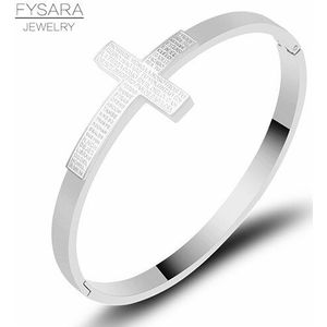 Fysara 3 Kleur-Goud Bijbel Schrift Kruis Armband &amp; Armband Voor Vrouwen Mannen Sieraden Christian Sieraden Lection Gebed Armbanden