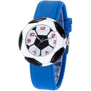 Voetbal Patroon Quartz Horloge Sport Horloges Unisex Comfortabele Horloges Verjaardagscadeautjes Voor Training Camping Reizen