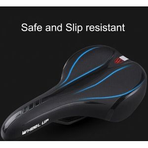 Wiel Up Siliconen 3D Gel Extra Sportieve Zachte Comfort Breed Grote Bum Fiets Zadel Kussen Seat Cover Pad Comfort