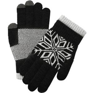 Winter Handschoenen Touch Screen Handschoenen Vrouwen Mannen Warm Stretch Knit Mittens Imitatie Volledige Vinger Vrouwelijke Gehaakte Thicken Handschoenen