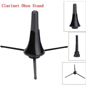 Opvouwbare Klarinet Saxofoon Statief Zwart Klarinet Stand Draagbare Houder Voor Wind Instrument