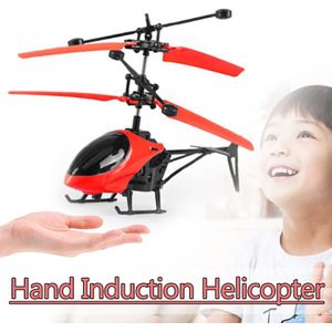 Mini Rc Drone Vliegende Rc Helicopter Vliegtuigen Dron Infrarood Inductie Led Licht Afstandsbediening Drone Dron Kinderen Speelgoed