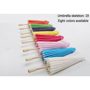 Papier Paraplu Kinderen Paraplu Oilpaper Craft Paraplu Geschilderd Doodle Paraplu Kleine Gekleurde Papier Paraplu Decoratie Paraplu