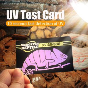 2 Stuks Uvb Test Kaarten Reptielen Uv Testkaart Leven Effectieve Tests Meting Analyze Gereedschap Uv Light Meter 10 Seconden detectie