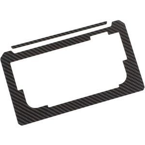 Navigatie Sn Cover Trim, Cd Sn Decoratieve Cover Voor Suzuki Jimny Interieur Accessoires Carbon Fiber