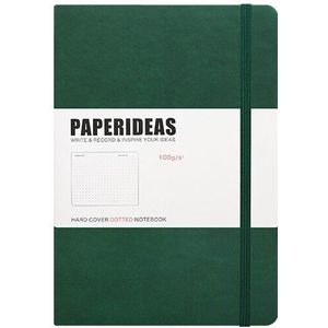 Gestippelde Notebook Dot Grid Journal A5 Hard Cover Effen Kleur Reizen Planner Dagboek