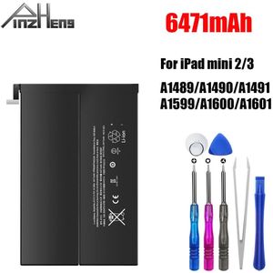 Pinzheng 6471Mah Tablet Batterij Voor Ipad Mini 2 3 Vervanging Bateria A1489 A1490 A1491A1599 A1600 A1601 Batterij Met Tool