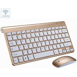 2.4G Draadloze Toetsenbord En Muis Set Multimedia Toetsenbord Muis Combo Set Voor Notebook Laptop Desktop Pc Tv Met Usb ontvanger