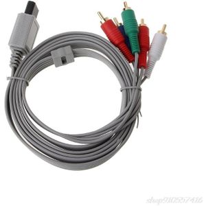 1.8M Component 1080P Hdtv Av 5RCA Adapter Kabel Voor Nintendo Wii Console O14 20