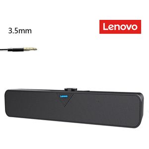 Lenovo L102 Bluetooth Speaker Usb Bedrade Computer Geluid Bar Mini Soundbar Speaker Subwoofer Voor Pc Tablet Mobiele Telefoon