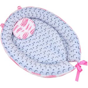 Babymandewieg Lounger Ademend Hypoallergeen Slapen Bed Katoen Wieg
