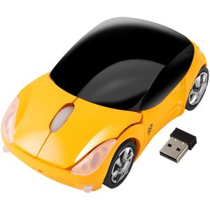 2.4G Draadloze Muis Mini Leuke 3D Auto Vorm Computer Mause 1600 Dpi Optische Usb Kid Meisje Kleine Muizen voor Laptop Notebook